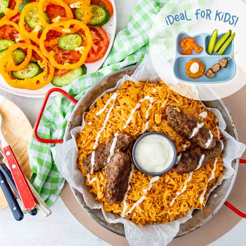 Beef Koftas Pilaf