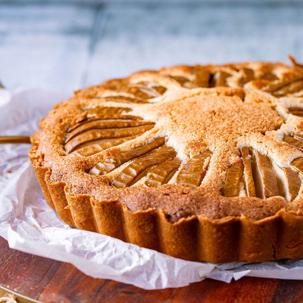 Pear Frangipane Cake