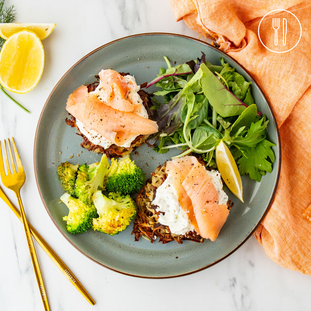 Smoked Salmon Galette